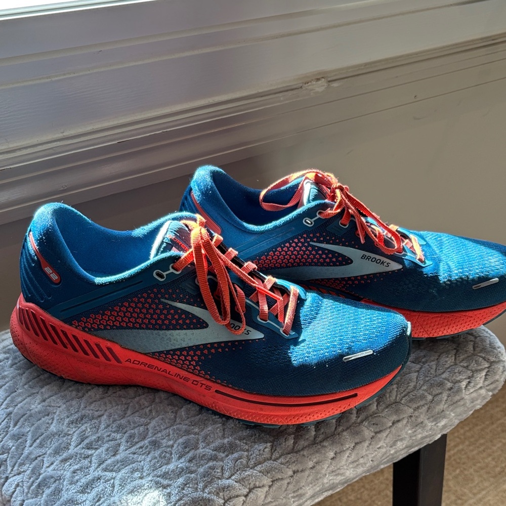 Brooks Men's Athletic Shoes in Blue and Orange
